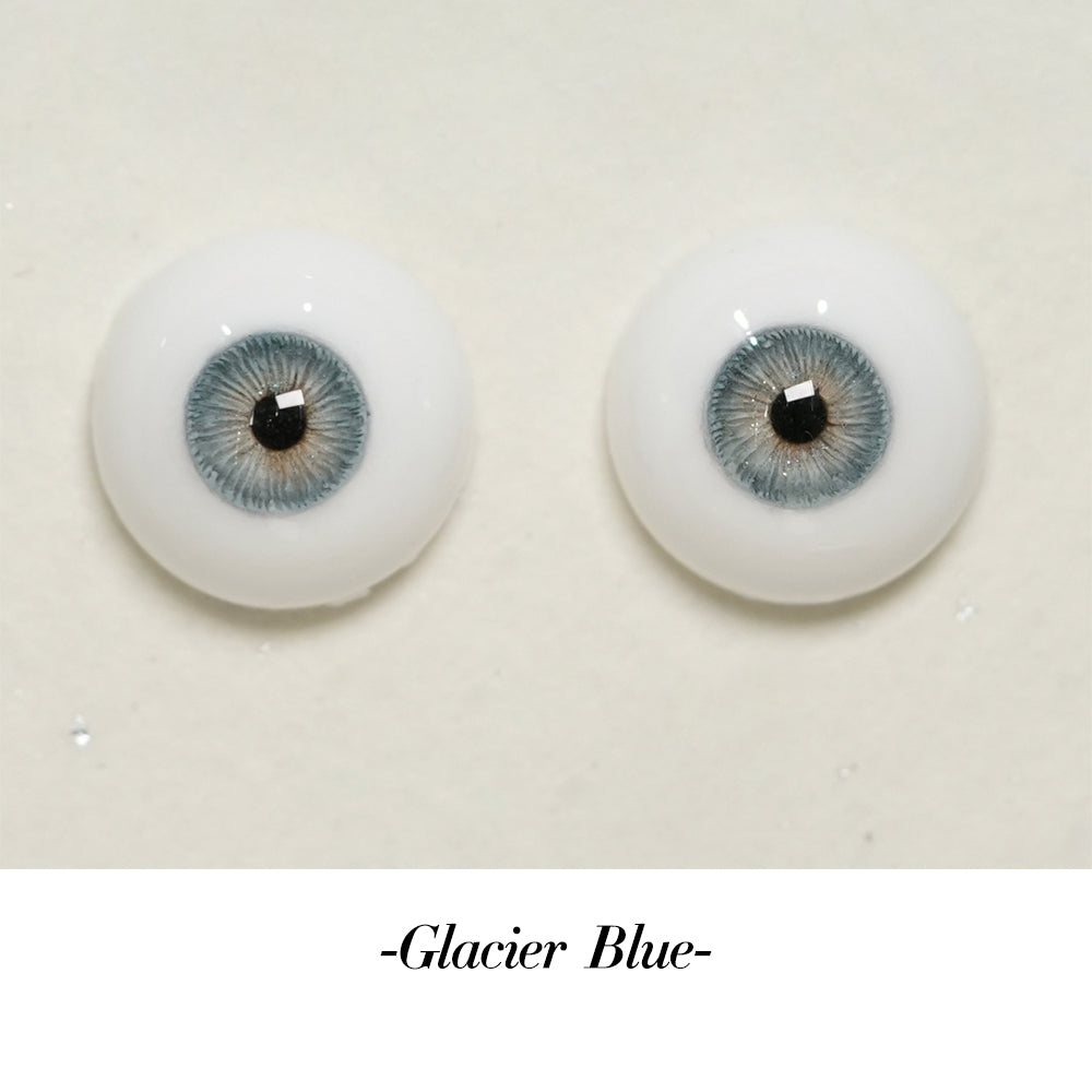 Moss Oval Glass Doll Eyes 14mm OR 12mm