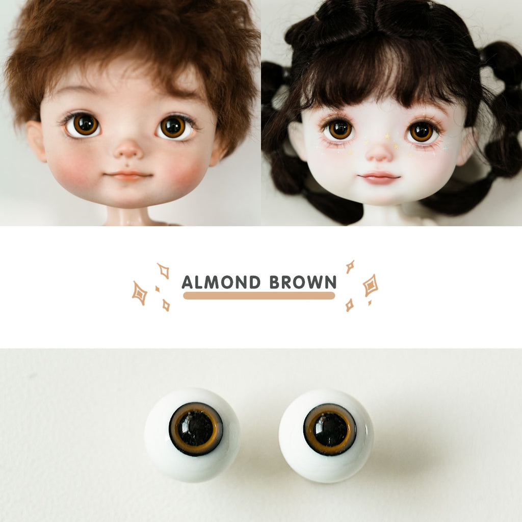 Simulation Eyes -  BJD Doll 18/10mm Glass Eyes for Baby YAYA  Size