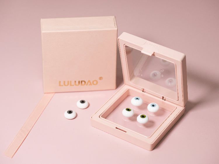 Simulation Eyes- BJD Doll 12/5mm Glass Eyes  By LULUDAO