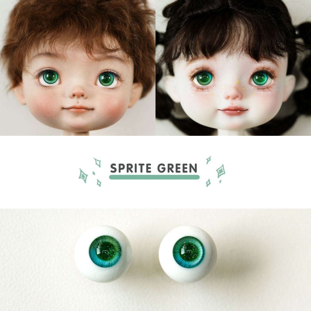 Simulation Eyes -  BJD Doll 18/10mm Glass Eyes for Baby YAYA  Size