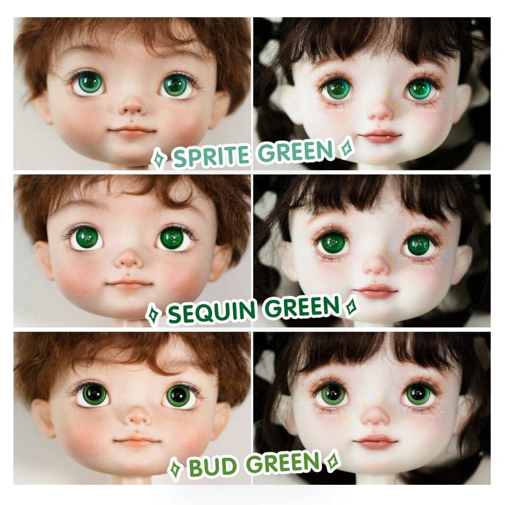 Simulation Eyes -  BJD Doll 18/10mm Glass Eyes for Baby YAYA  Size