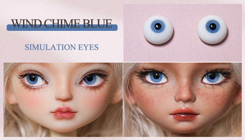 Simulation Eyes- BJD Doll 12/5mm Glass Eyes  By LULUDAO