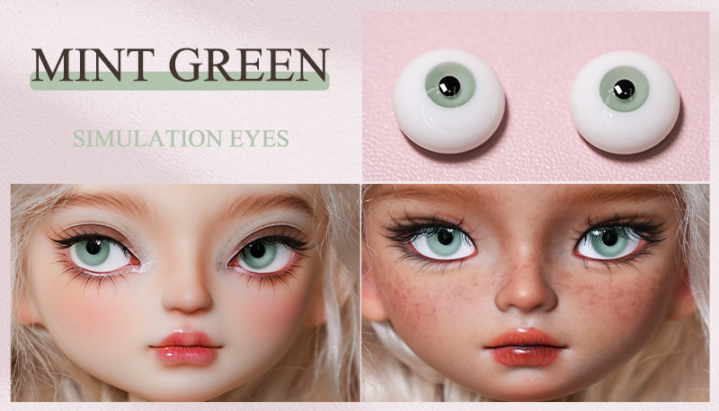 Simulation Eyes- BJD Doll 12/5mm Glass Eyes  By LULUDAO