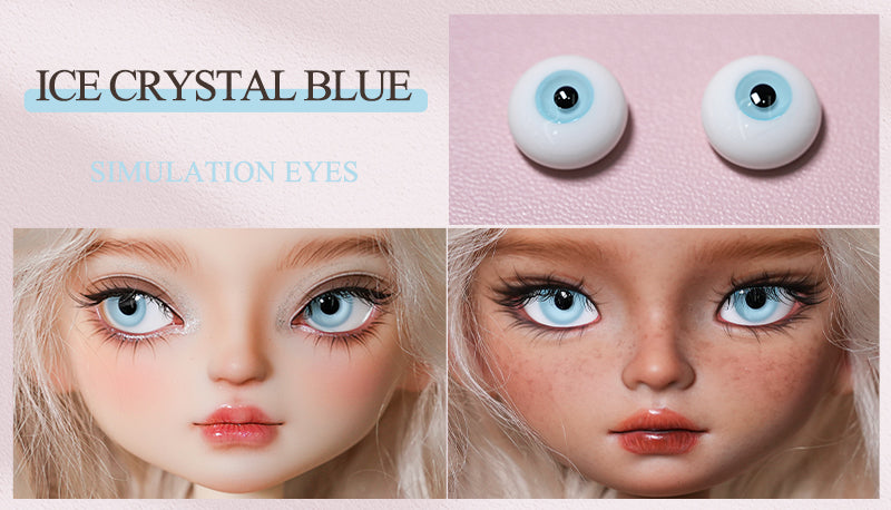 Simulation Eyes- BJD Doll 12/5mm Glass Eyes  By LULUDAO