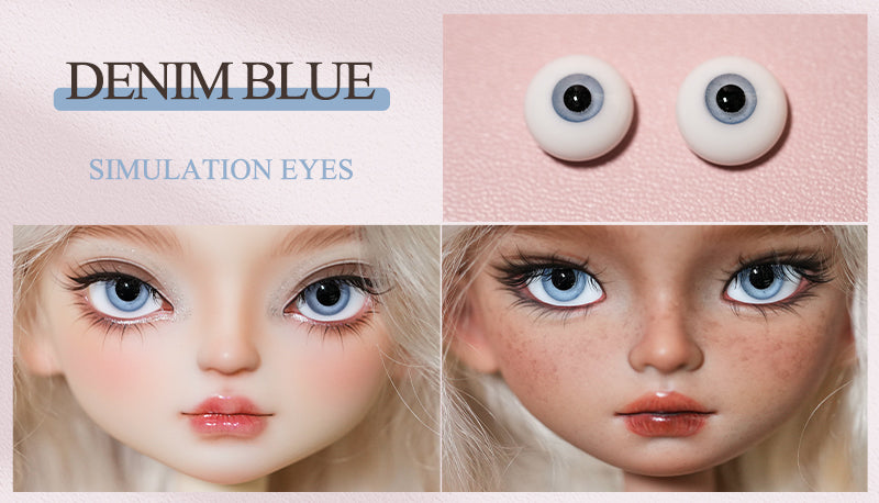 Simulation Eyes- BJD Doll 12/5mm Glass Eyes  By LULUDAO