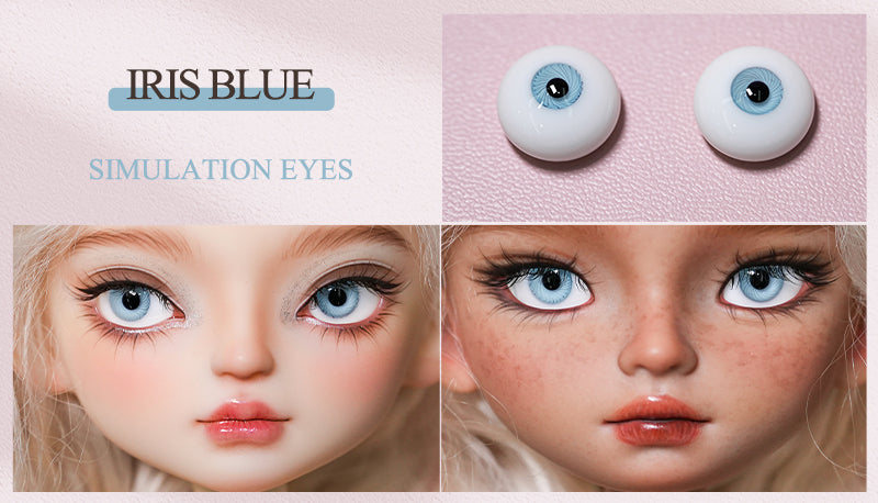 Simulation Eyes- BJD Doll 12/5mm Glass Eyes  By LULUDAO