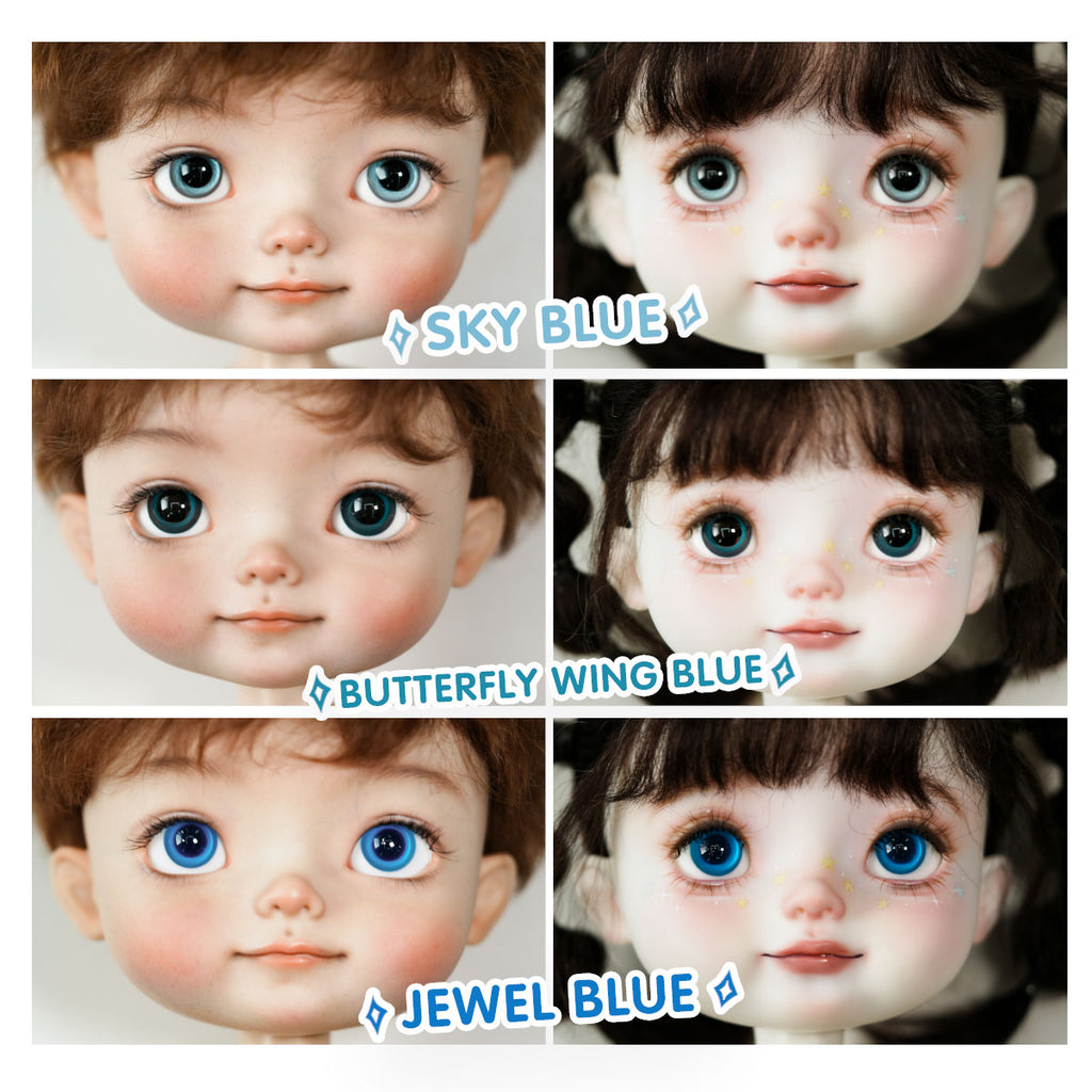 Simulation Eyes -  BJD Doll 18/10mm Glass Eyes for Baby YAYA  Size