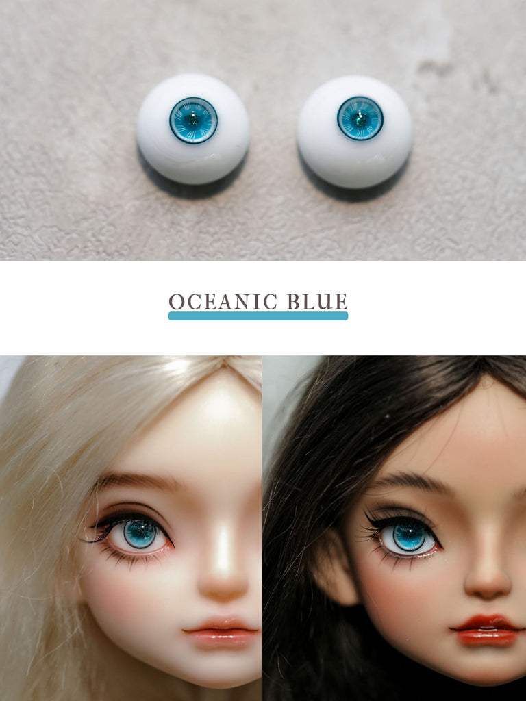 Simulation Eyes  Ⅱ -  BJD Doll 12/5mm Glass Eyes  By LULUDAO