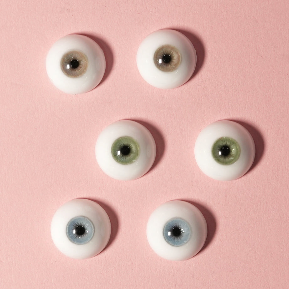 Light-Colored Eyeballs- BJD Doll 5/12mm Plaster Eyes By LULUDAO